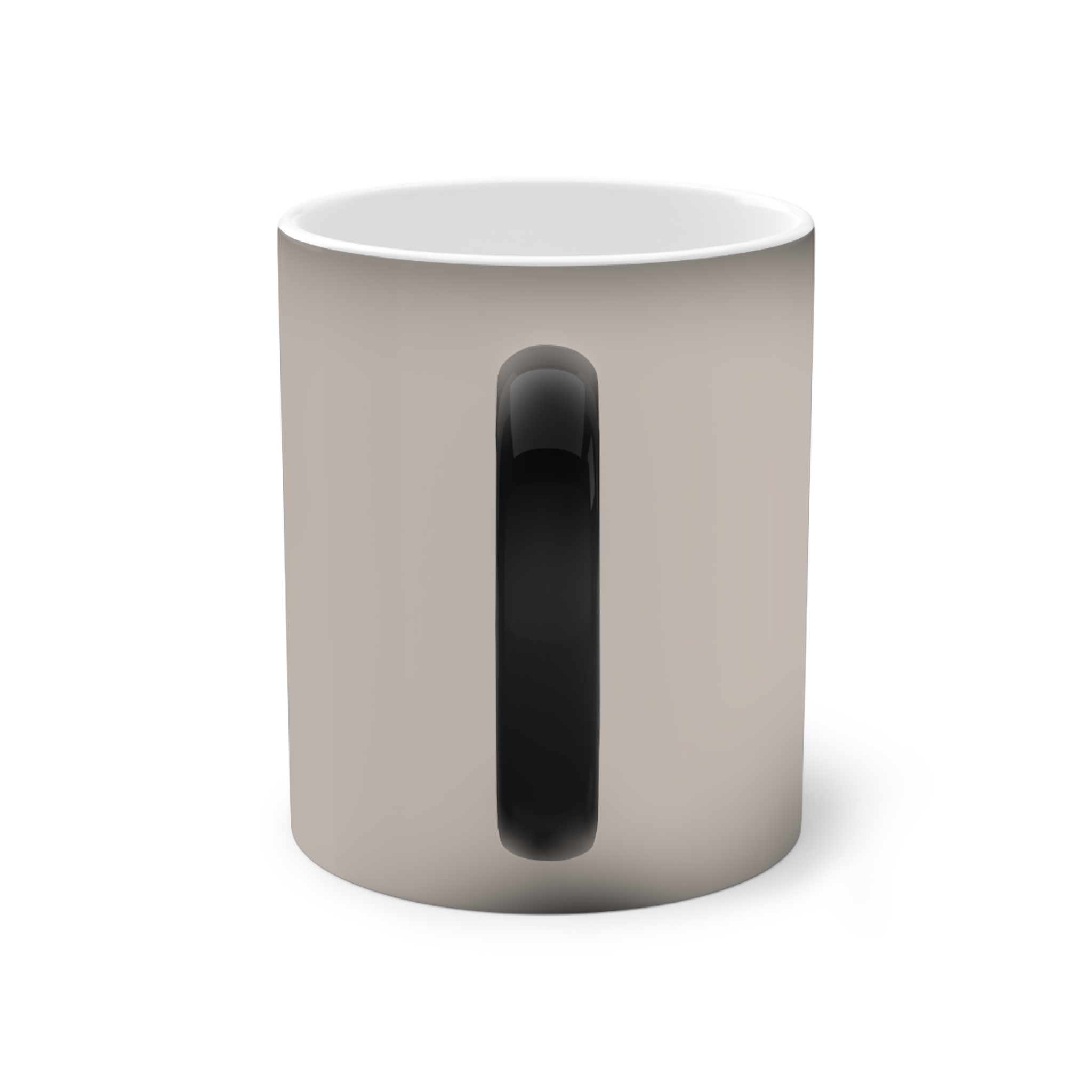 Color-Changing Mug — Warrior Knight Emblem 11oz (Heat Reveal) - Image 2