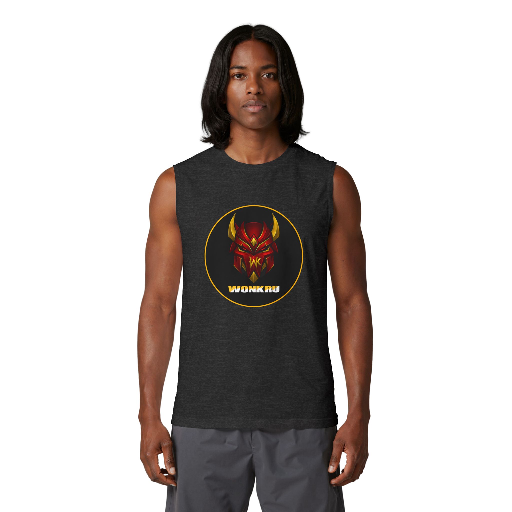 Débardeur Muscle Emblème Démon — Débardeur Graphique Gamer 'WONKRU' - Image 15