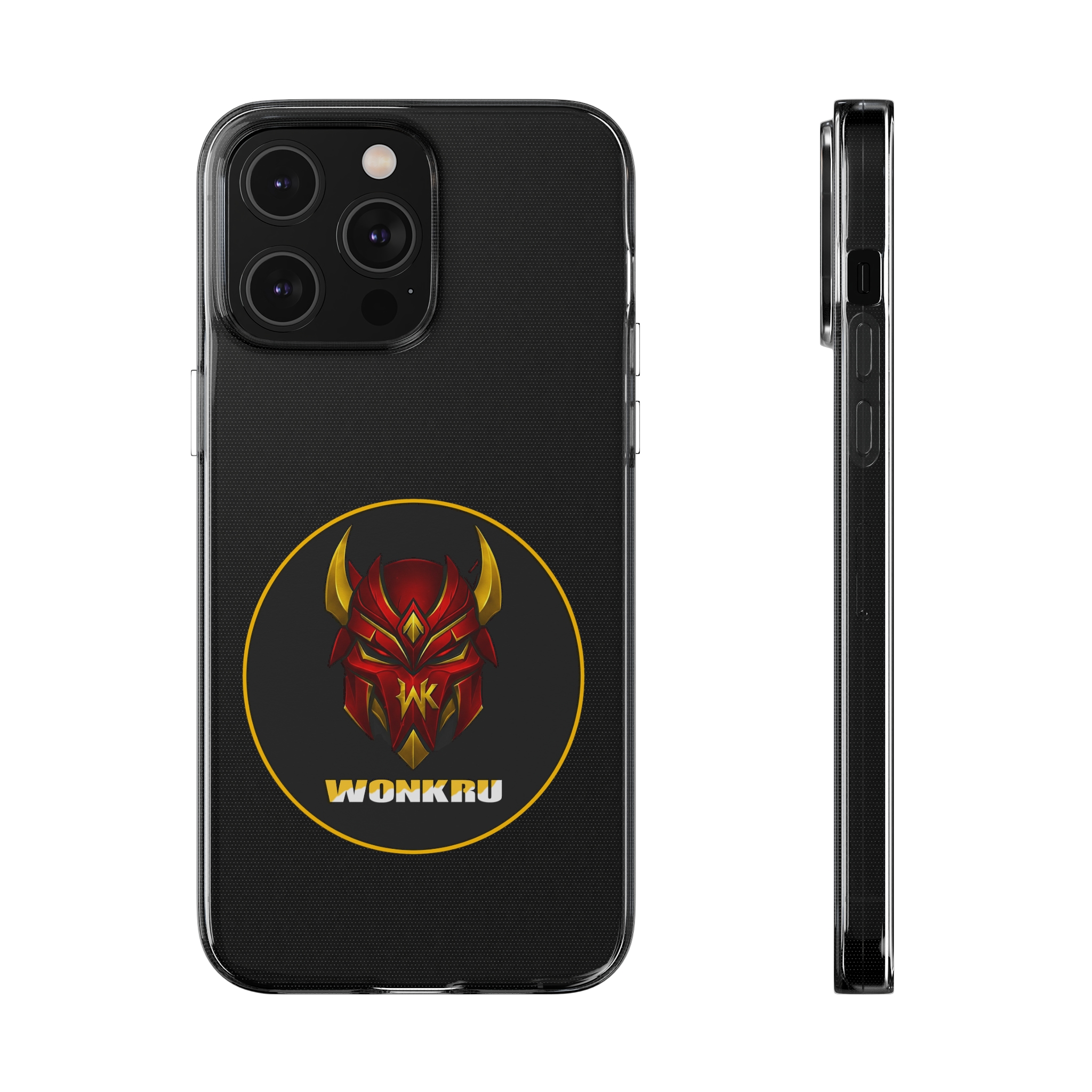 Coque de Téléphone en Silicone Transparente WONKRU – Protection Durable et Stylée pour les Gamers - Image 33