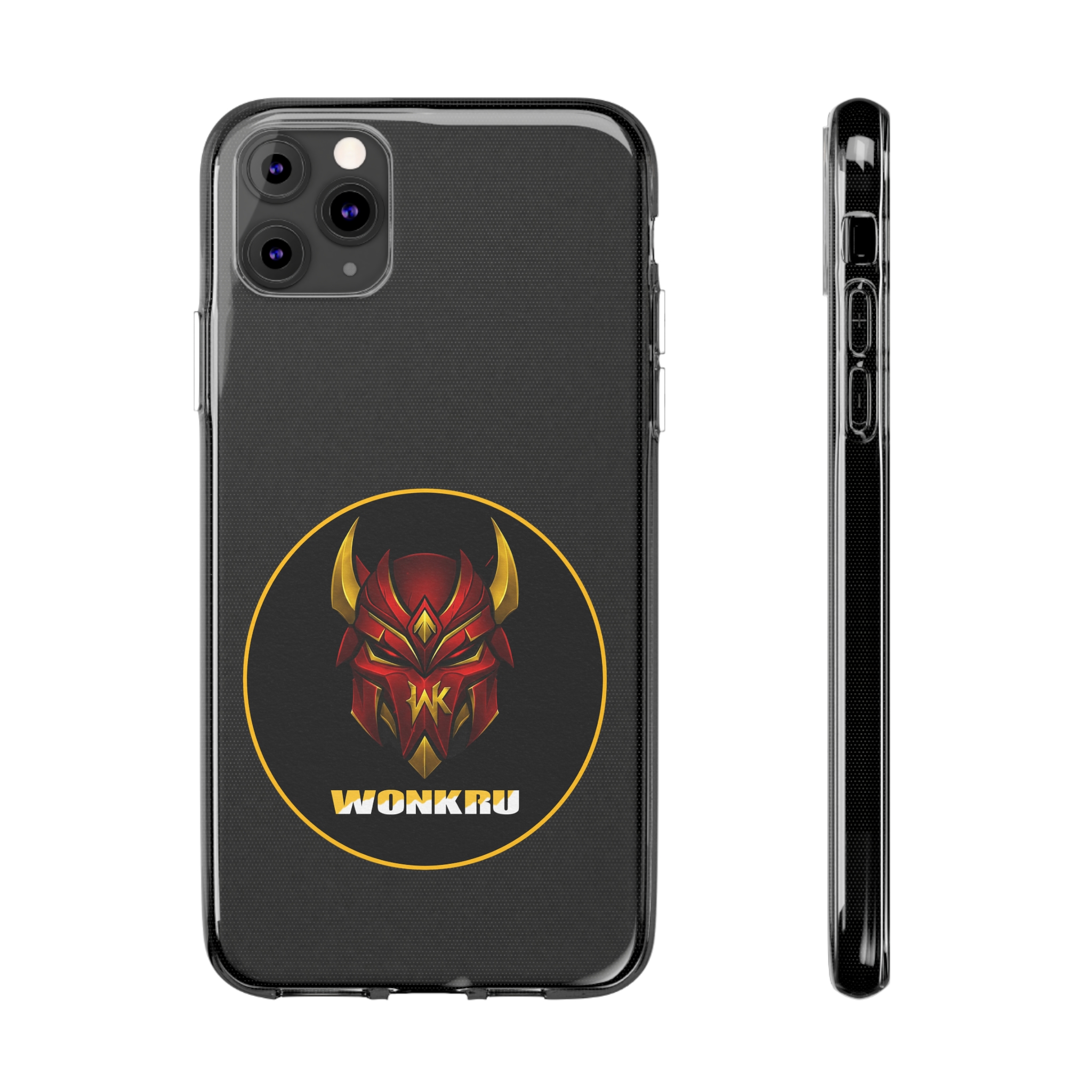 Coque de Téléphone en Silicone Transparente WONKRU – Protection Durable et Stylée pour les Gamers - Image 23