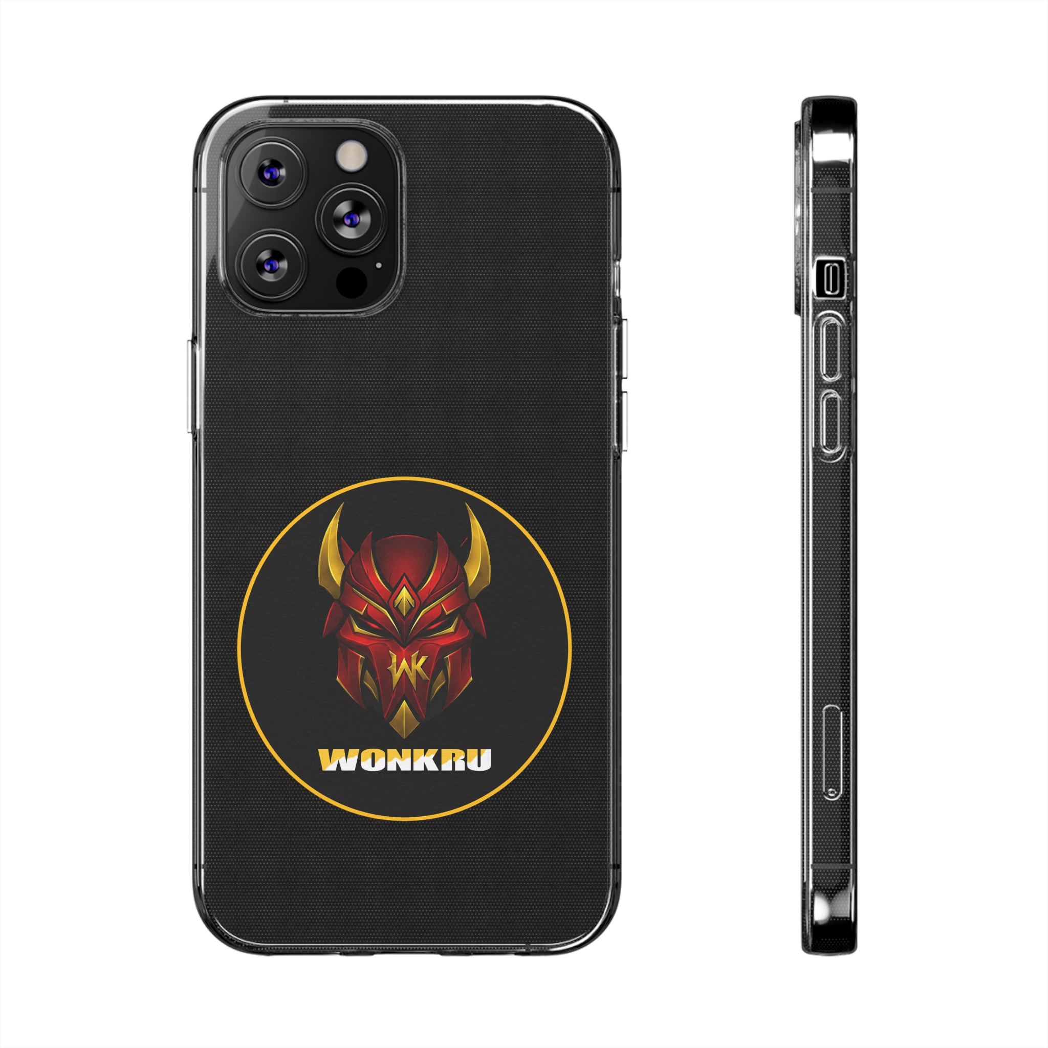 Coque de Téléphone en Silicone Transparente WONKRU – Protection Durable et Stylée pour les Gamers - Image 17