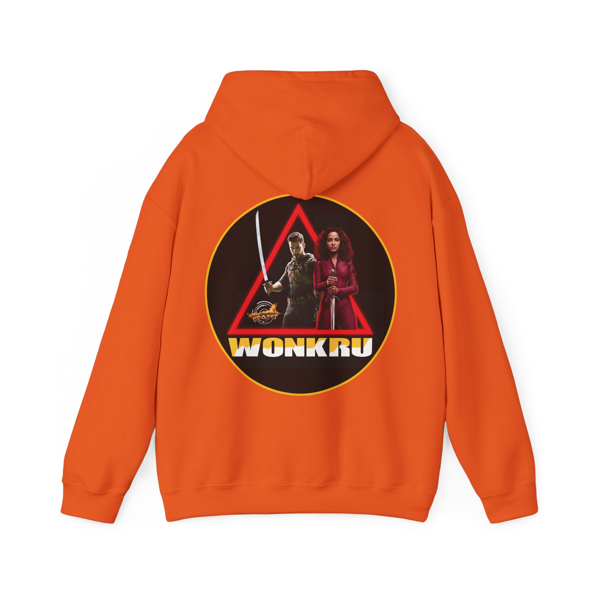 Sweat à Capuche Heavy Blend™ Unisexe WONKRU - Sweat à Motif Audacieux pour les Fans - Image 16