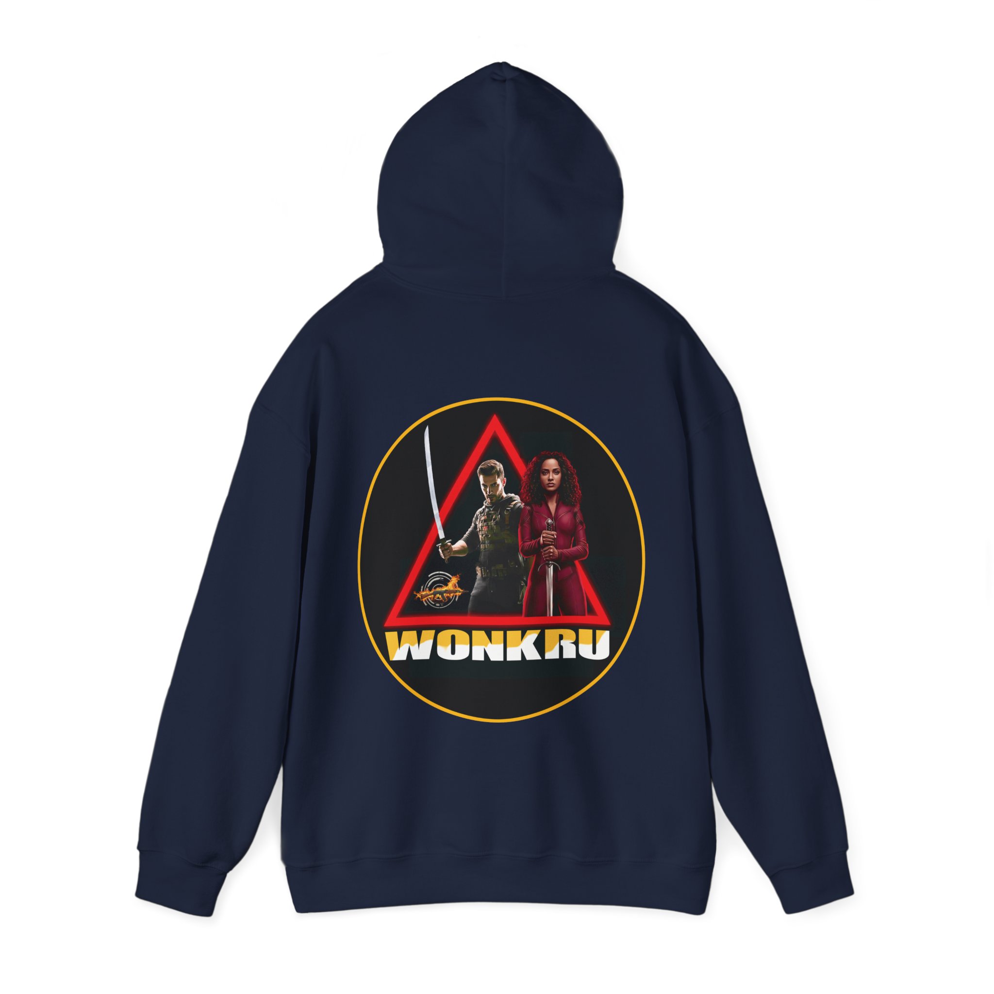 Sweat à Capuche Heavy Blend™ Unisexe WONKRU - Sweat à Motif Audacieux pour les Fans - Image 33