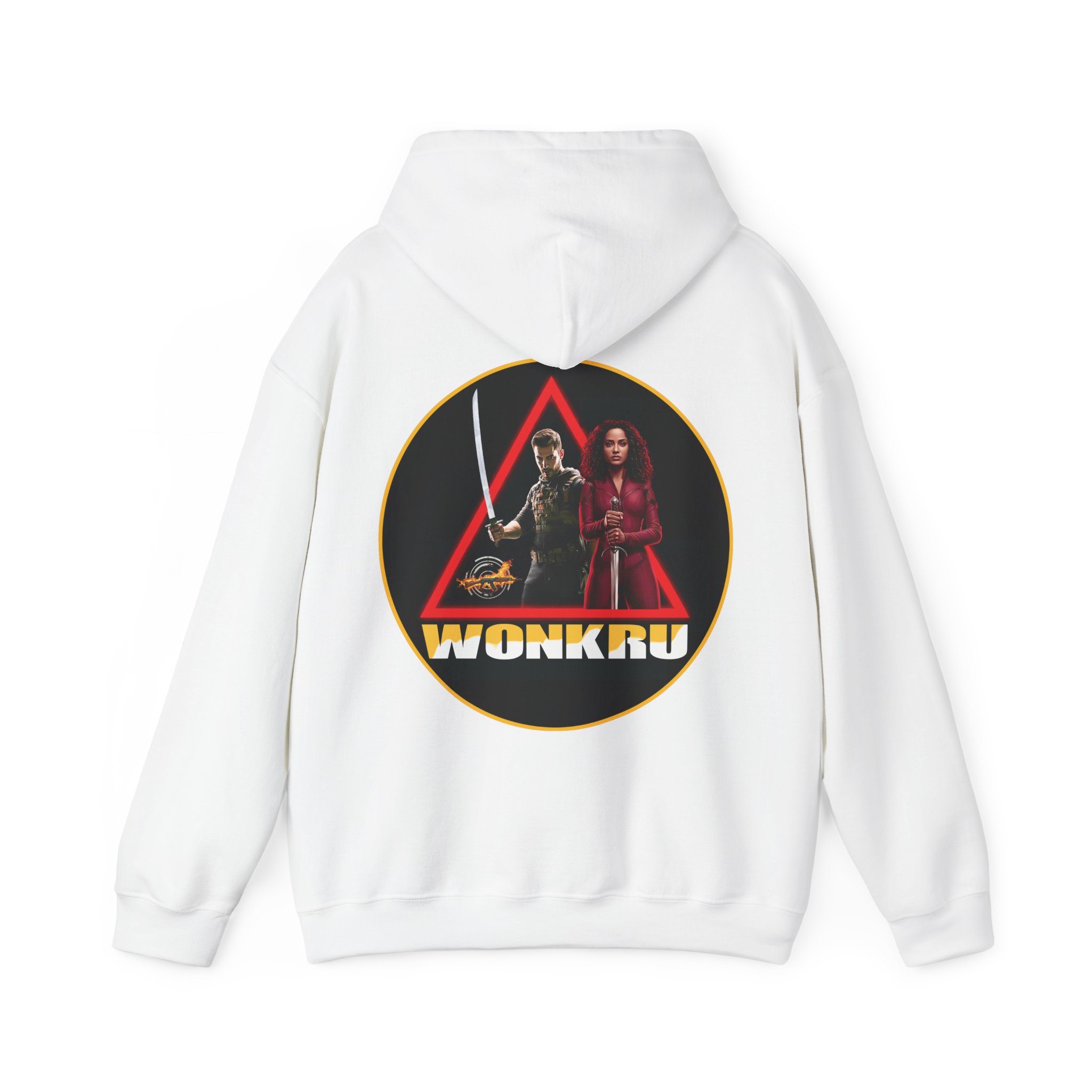 Sweat à Capuche Heavy Blend™ Unisexe WONKRU - Sweat à Motif Audacieux pour les Fans - Image 3