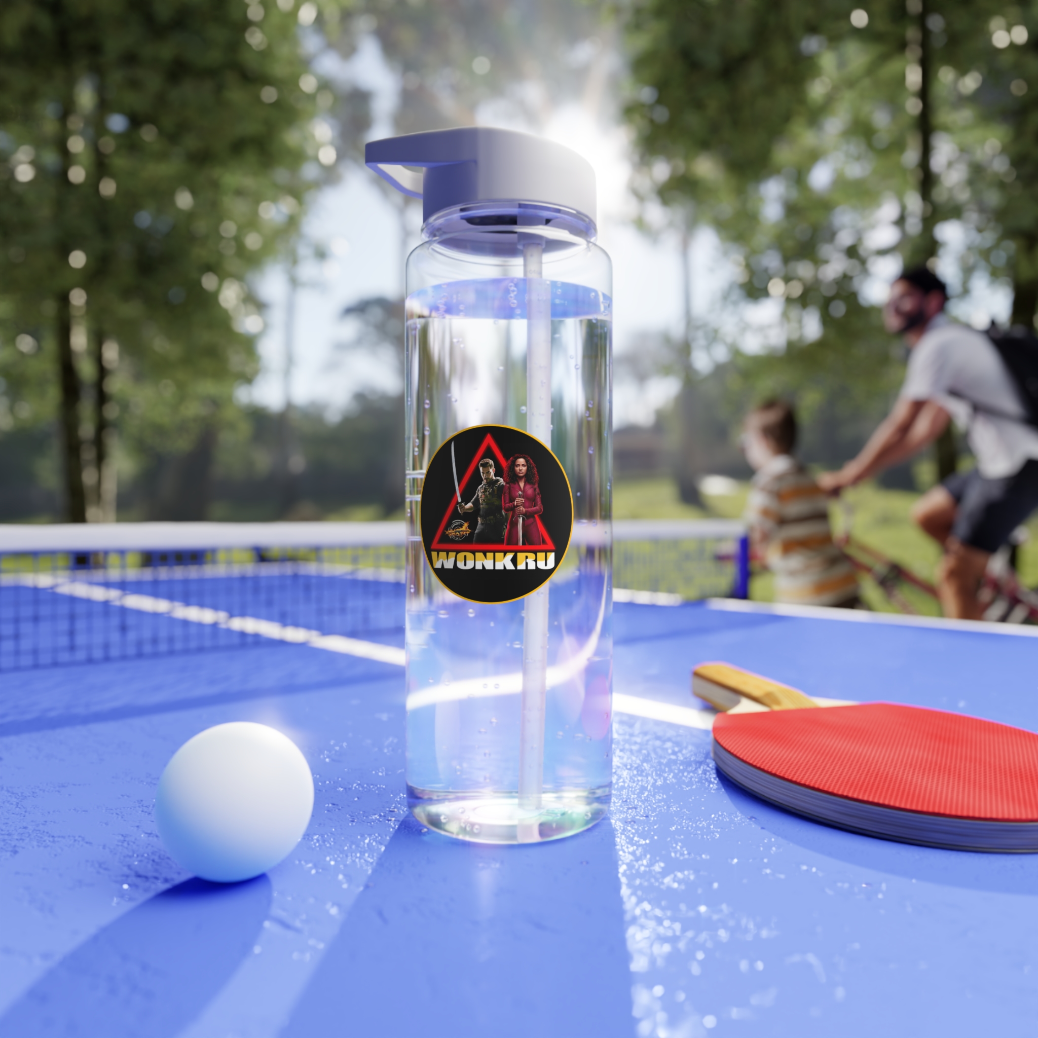 La gourde Tritan WONKRU - Hydratation durable et élégante pour le fitness. - Image 10