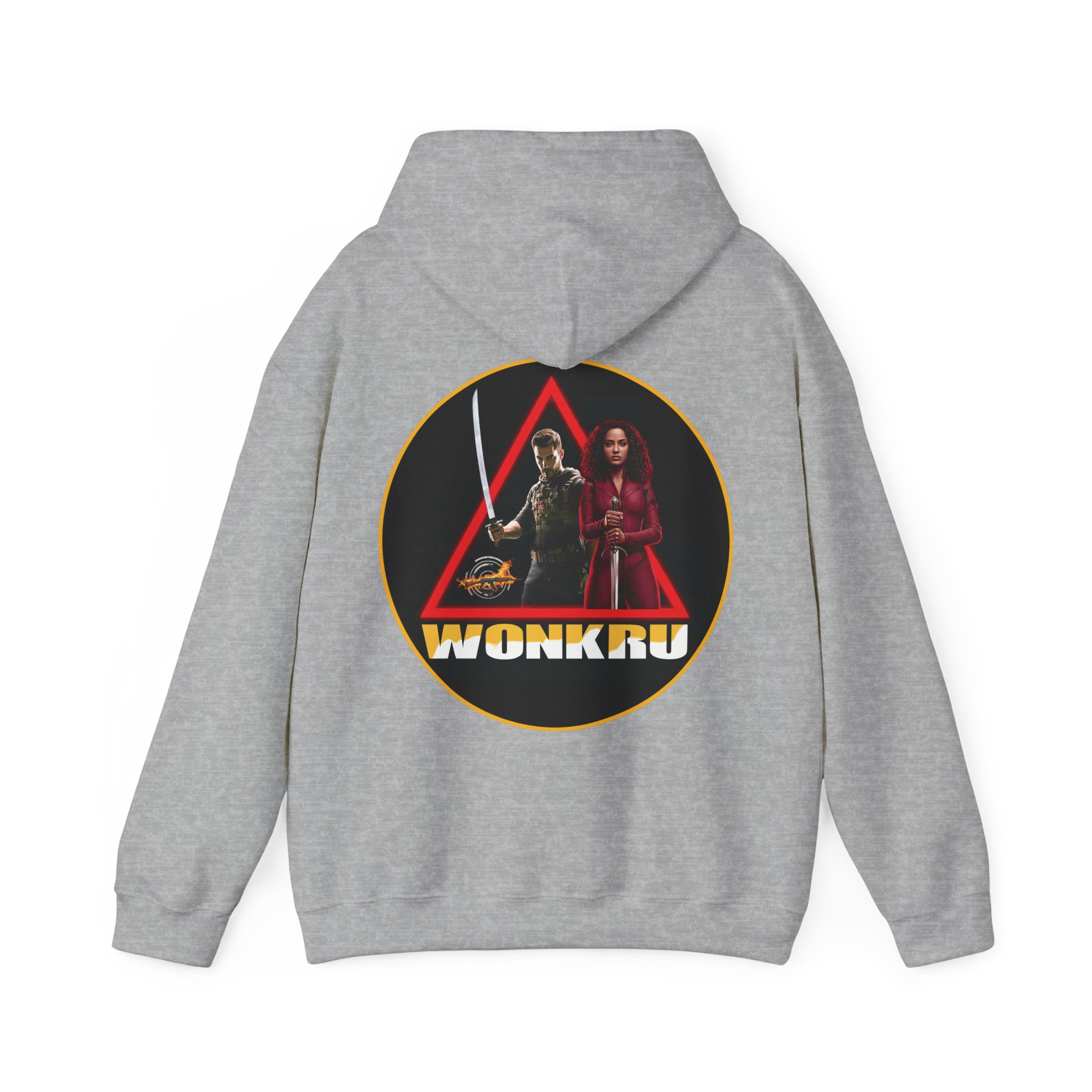 Sweat à Capuche Heavy Blend™ Unisexe WONKRU - Sweat à Motif Audacieux pour les Fans - Image 12