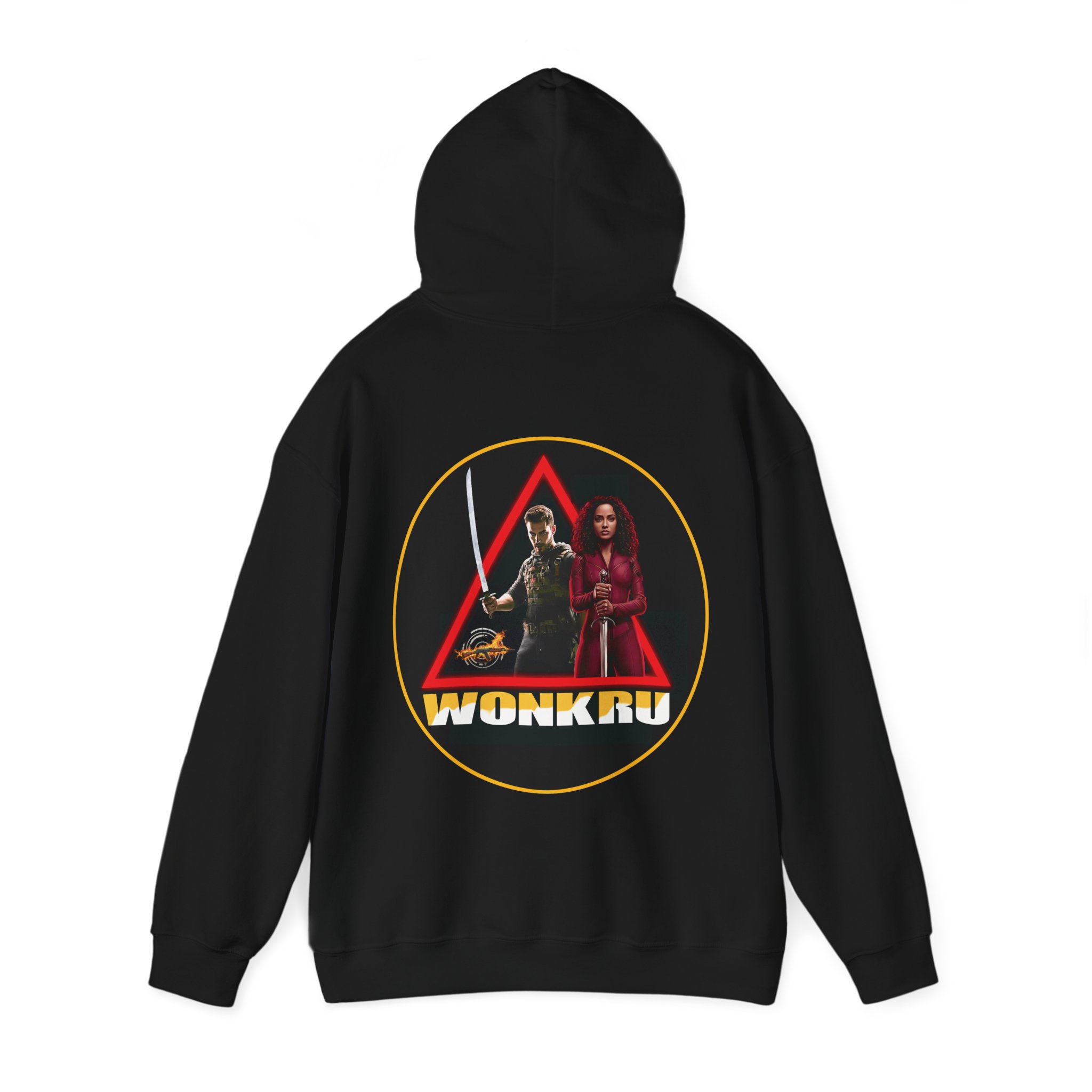 Sweat à Capuche Heavy Blend™ Unisexe WONKRU - Sweat à Motif Audacieux pour les Fans - Image 9
