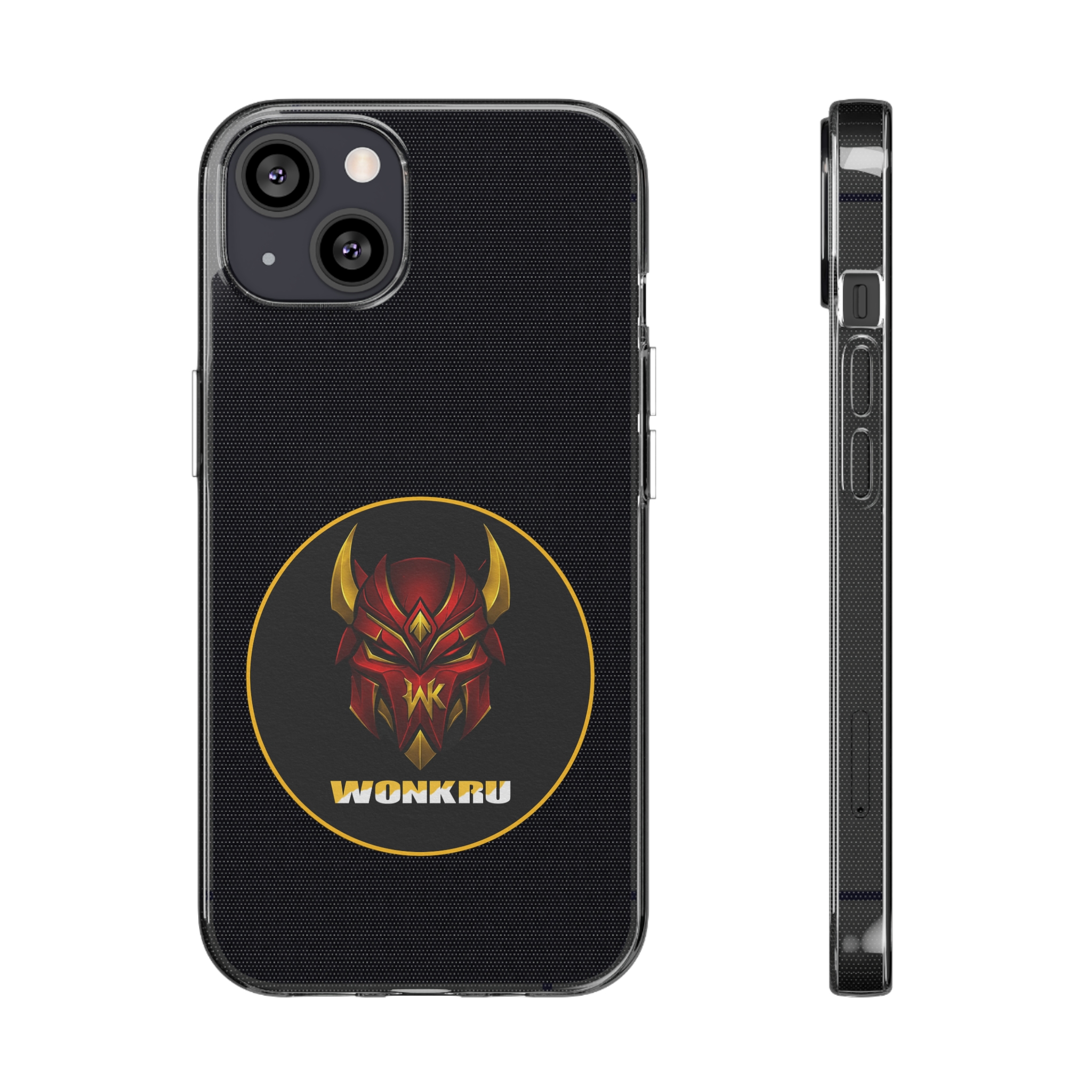 Coque de Téléphone en Silicone Transparente WONKRU – Protection Durable et Stylée pour les Gamers - Image 5