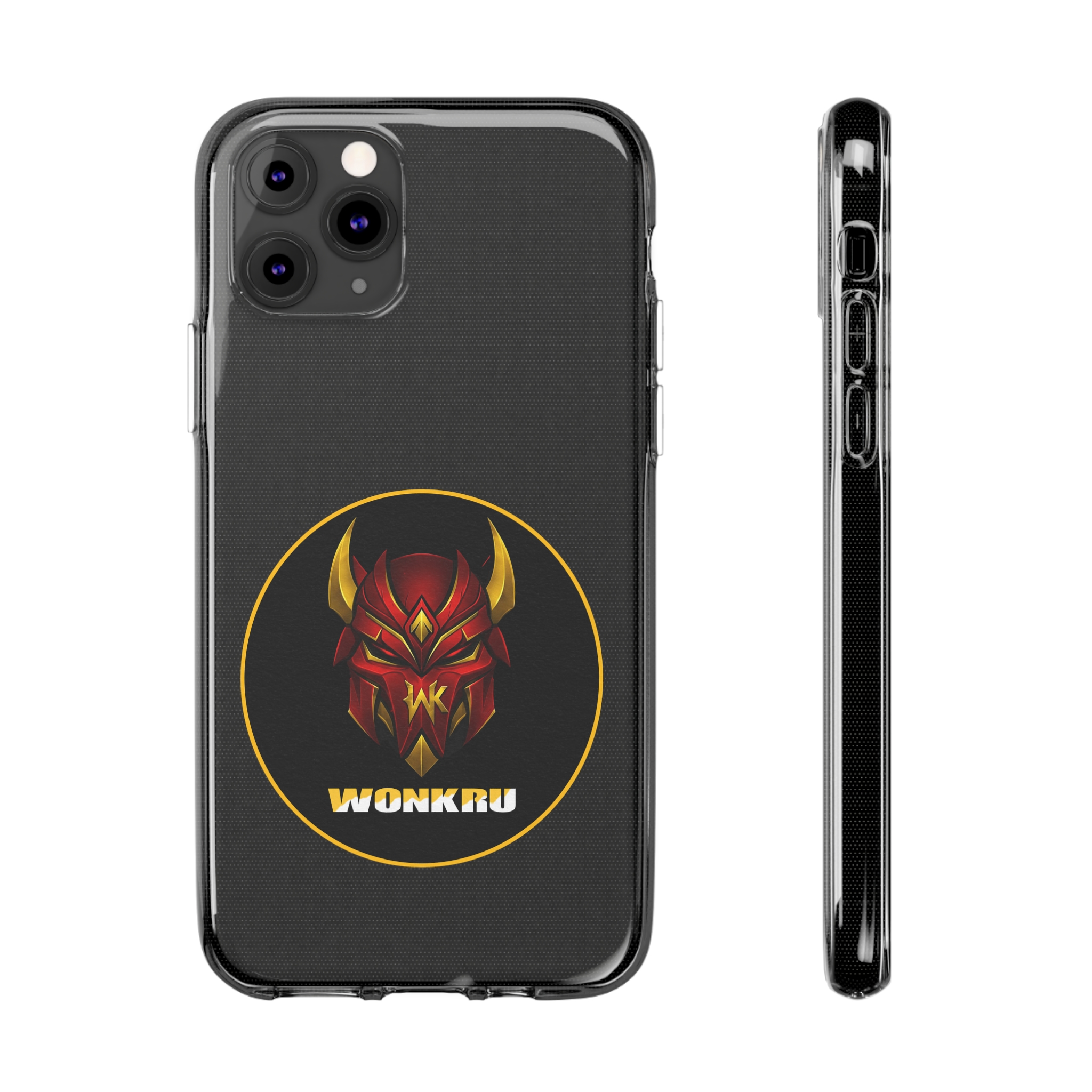 Coque de Téléphone en Silicone Transparente WONKRU – Protection Durable et Stylée pour les Gamers - Image 21