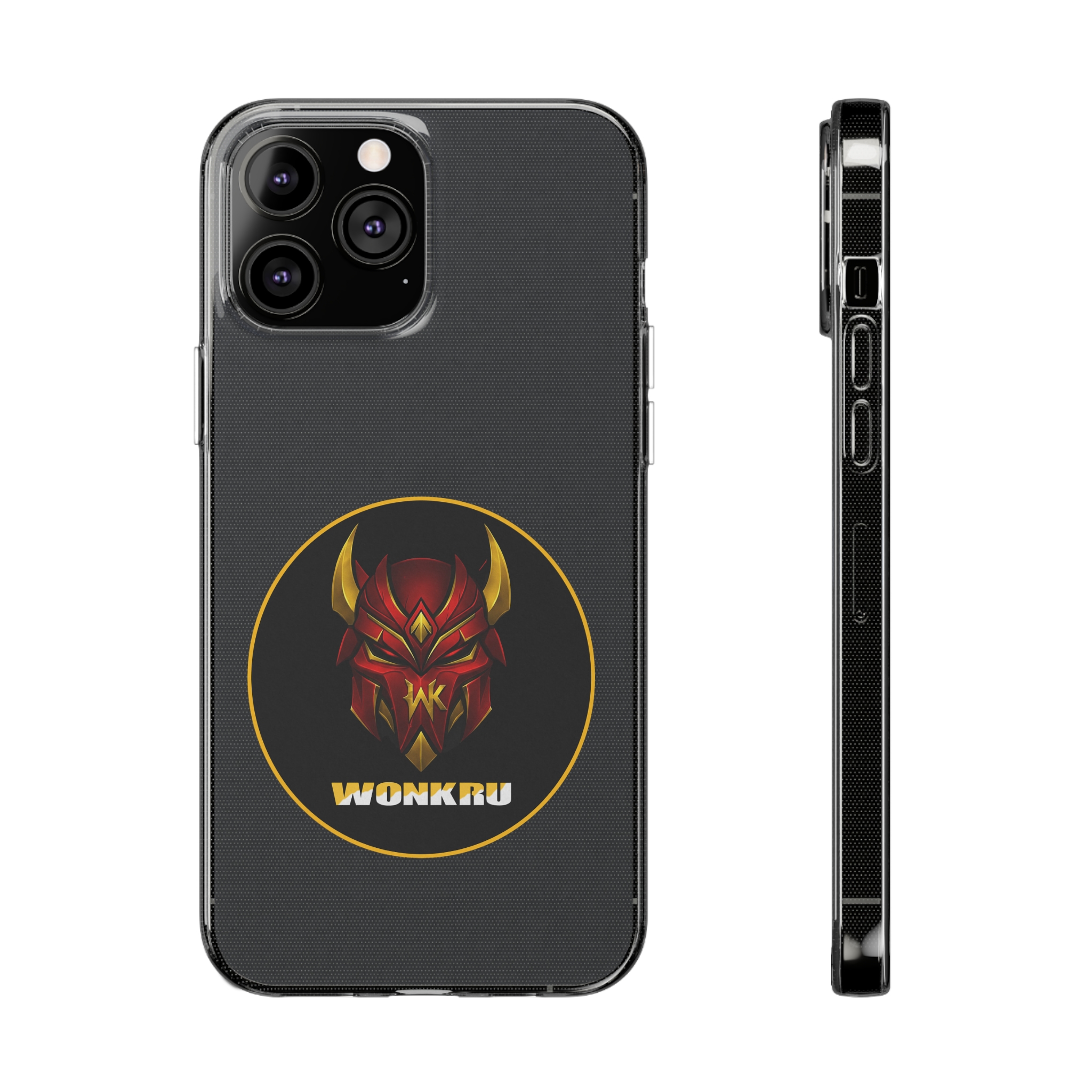 Coque de Téléphone en Silicone Transparente WONKRU – Protection Durable et Stylée pour les Gamers - Image 11