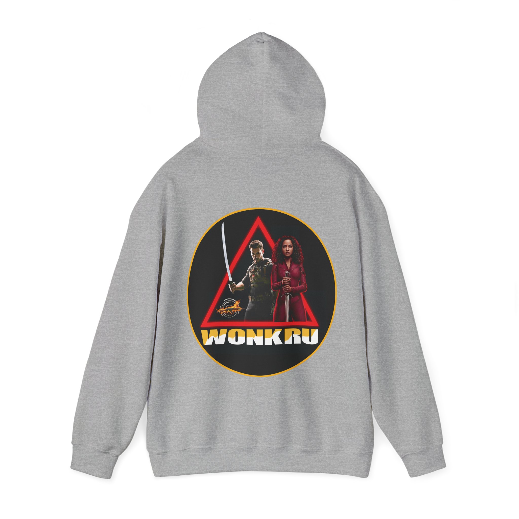 Sweat à Capuche Heavy Blend™ Unisexe WONKRU - Sweat à Motif Audacieux pour les Fans - Image 13