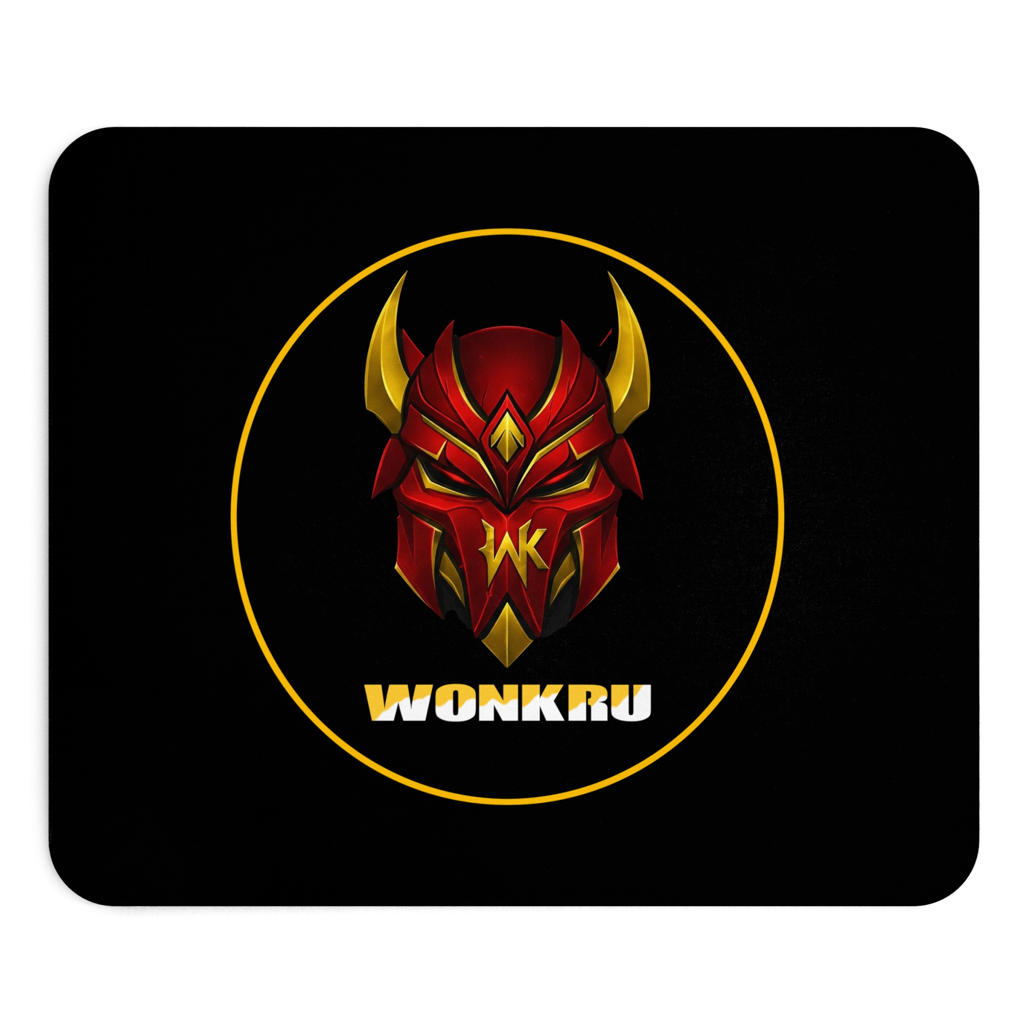 Tapis de Souris Démon Masqué Audacieux | Accessoires de Gaming Wonkru - Image 2