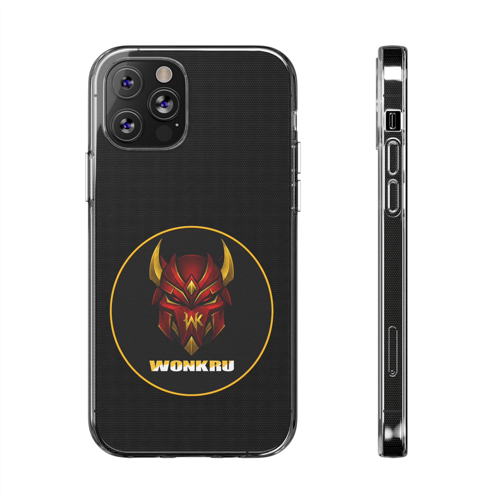 Coque de Téléphone en Silicone Transparente WONKRU – Protection Durable et Stylée pour les Gamers - Image 15