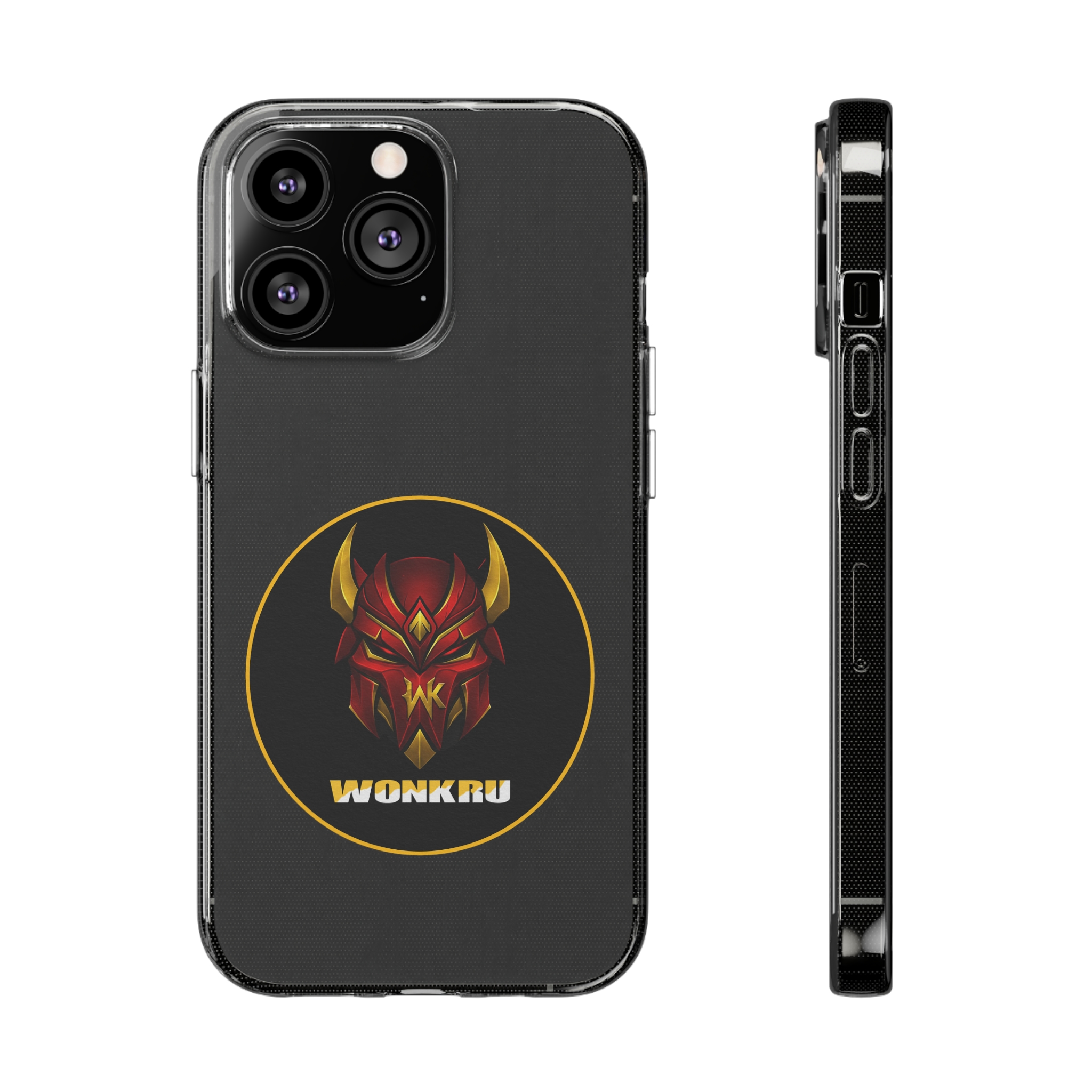 Coque de Téléphone en Silicone Transparente WONKRU – Protection Durable et Stylée pour les Gamers - Image 9