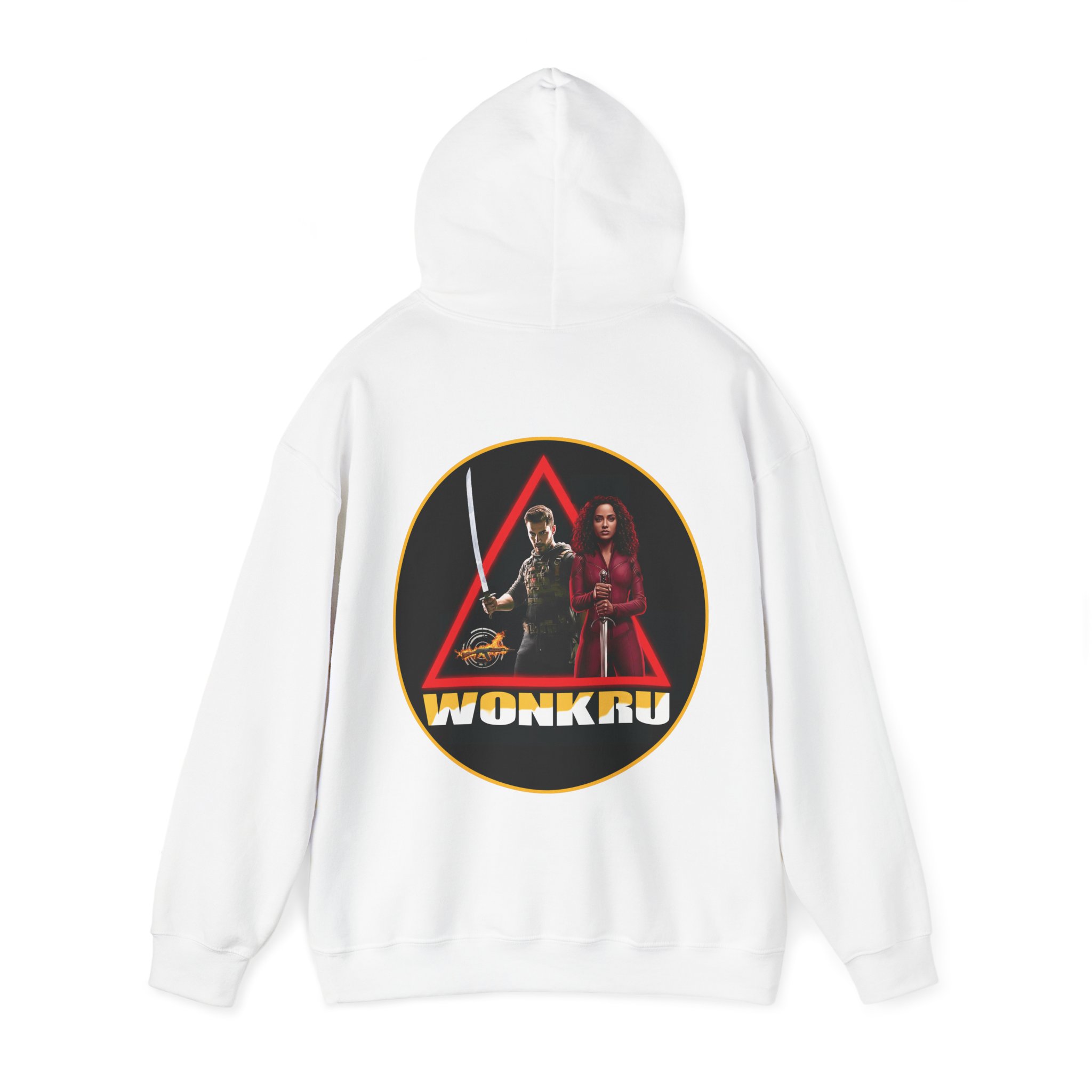 Sweat à Capuche Heavy Blend™ Unisexe WONKRU - Sweat à Motif Audacieux pour les Fans - Image 4