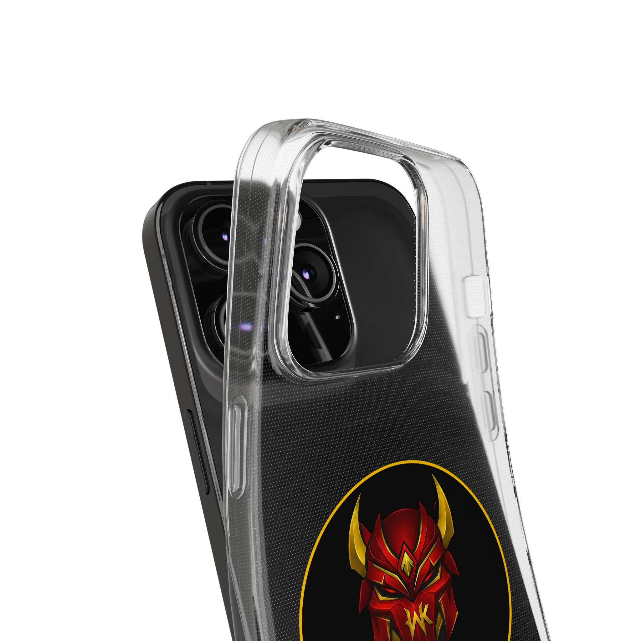Coque de Téléphone en Silicone Transparente WONKRU – Protection Durable et Stylée pour les Gamers - Image 4