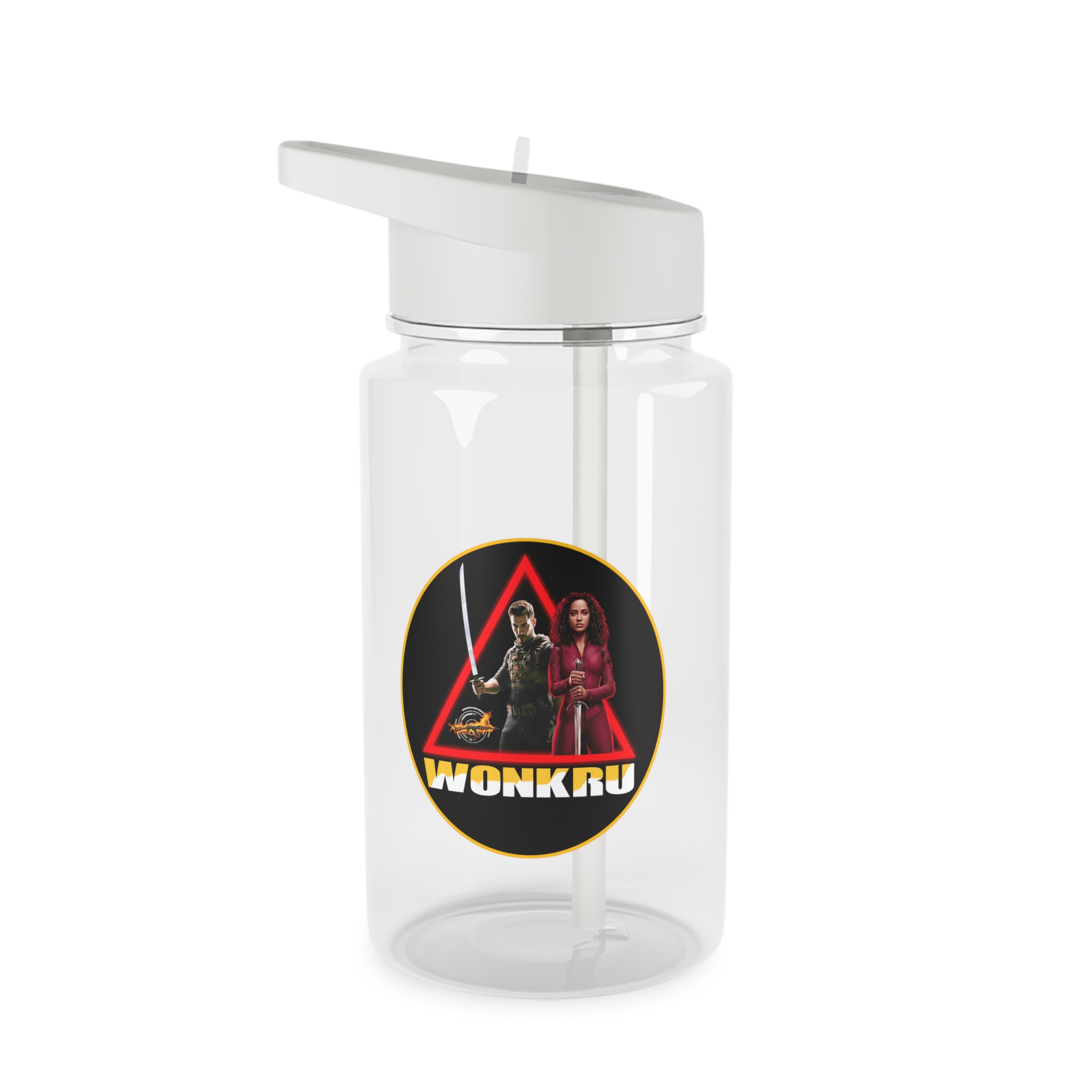 La gourde Tritan WONKRU - Hydratation durable et élégante pour le fitness. - Image 2