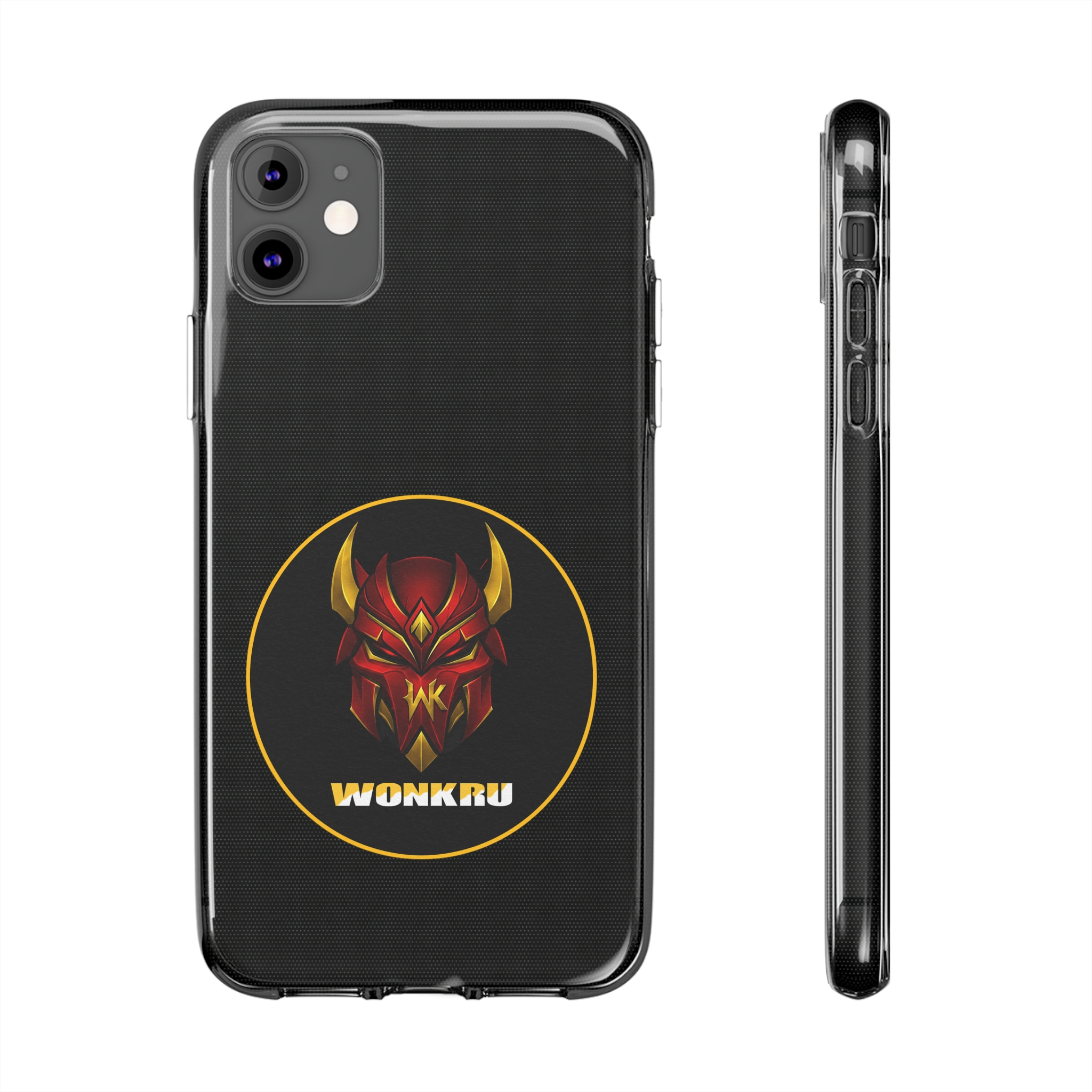 Coque de Téléphone en Silicone Transparente WONKRU – Protection Durable et Stylée pour les Gamers - Image 19