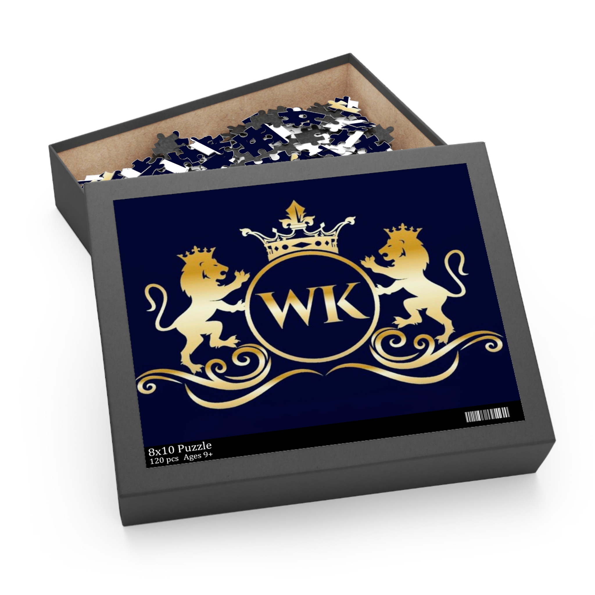 Puzzle personnalisé de 500 pièces avec blason royal - WK Design pour des soirées de jeux et de divertissement en famille - Image 2