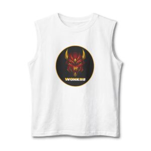 Débardeur Muscle Emblème Démon — Débardeur Graphique Gamer 'WONKRU'
